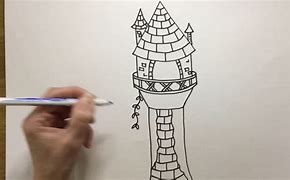 Sketsa Menara Rapunzel